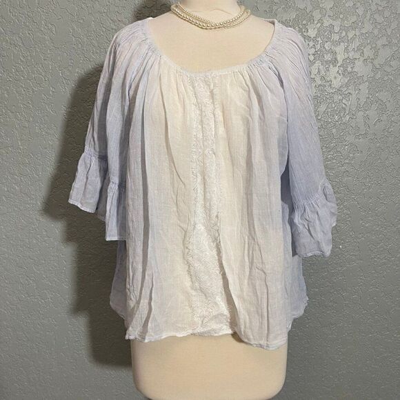 Chico’s Flowy Peasant Blouse - Picture 10 of 10